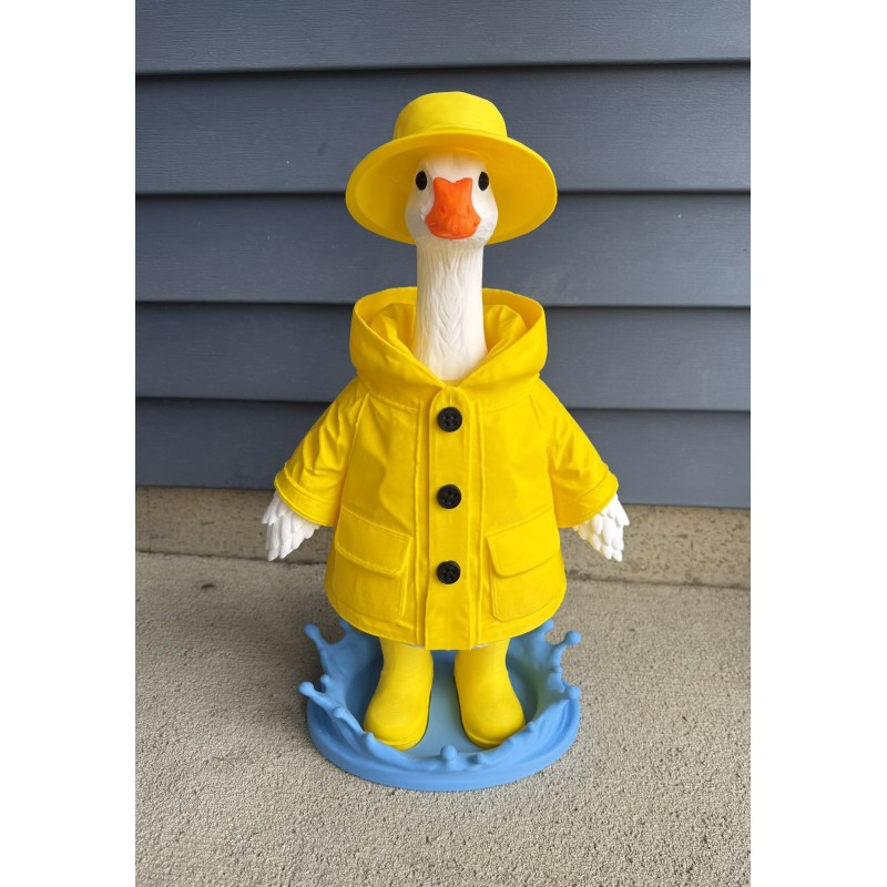 Spring Time Porch Goose