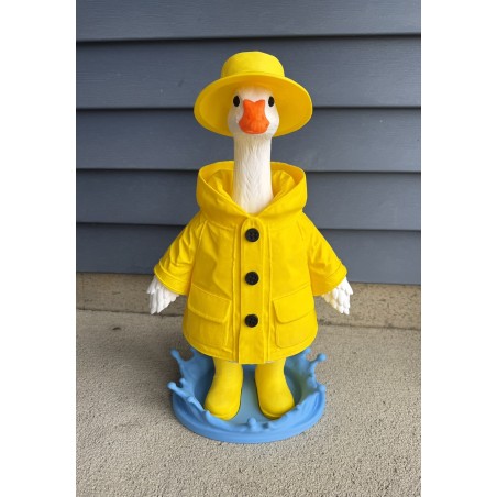 Spring Time Porch Goose