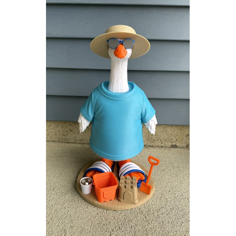 Summer Time Porch Goose